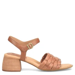 Born Pumps & Heels|Women's , Shonie Sandal Brown