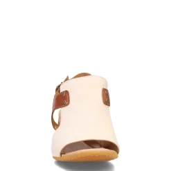 Born Sandals|Women's , Sylvie Sandal White/Brown