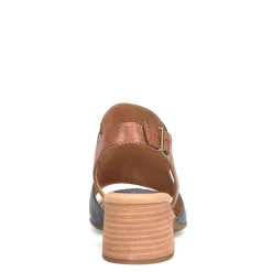 Born Pumps & Heels|Women's , Sylvie Sandal Navy/Brown