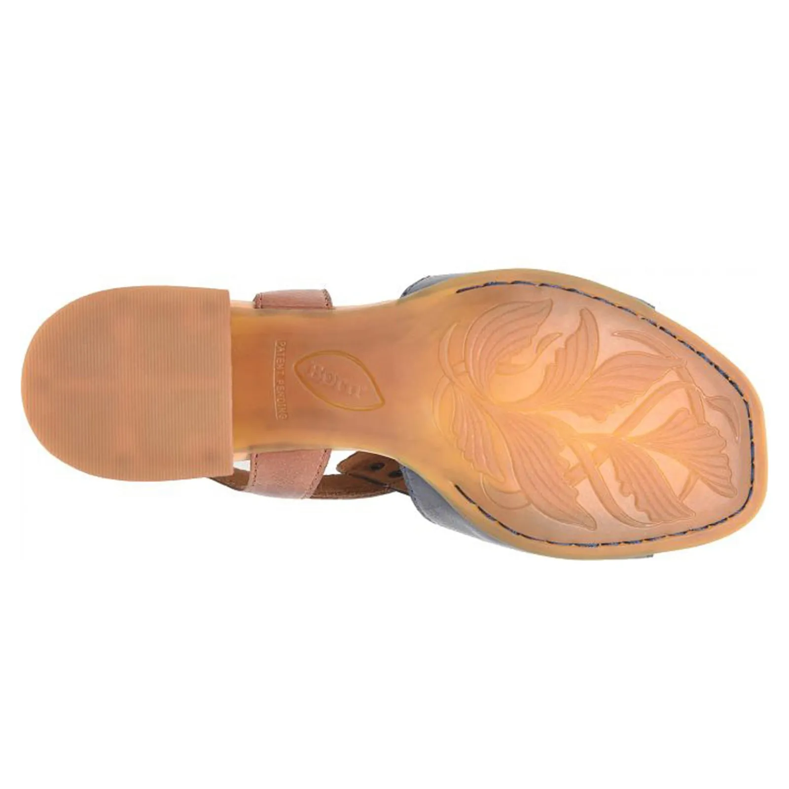 Born Pumps & Heels|Women's , Sylvie Sandal Navy/Brown