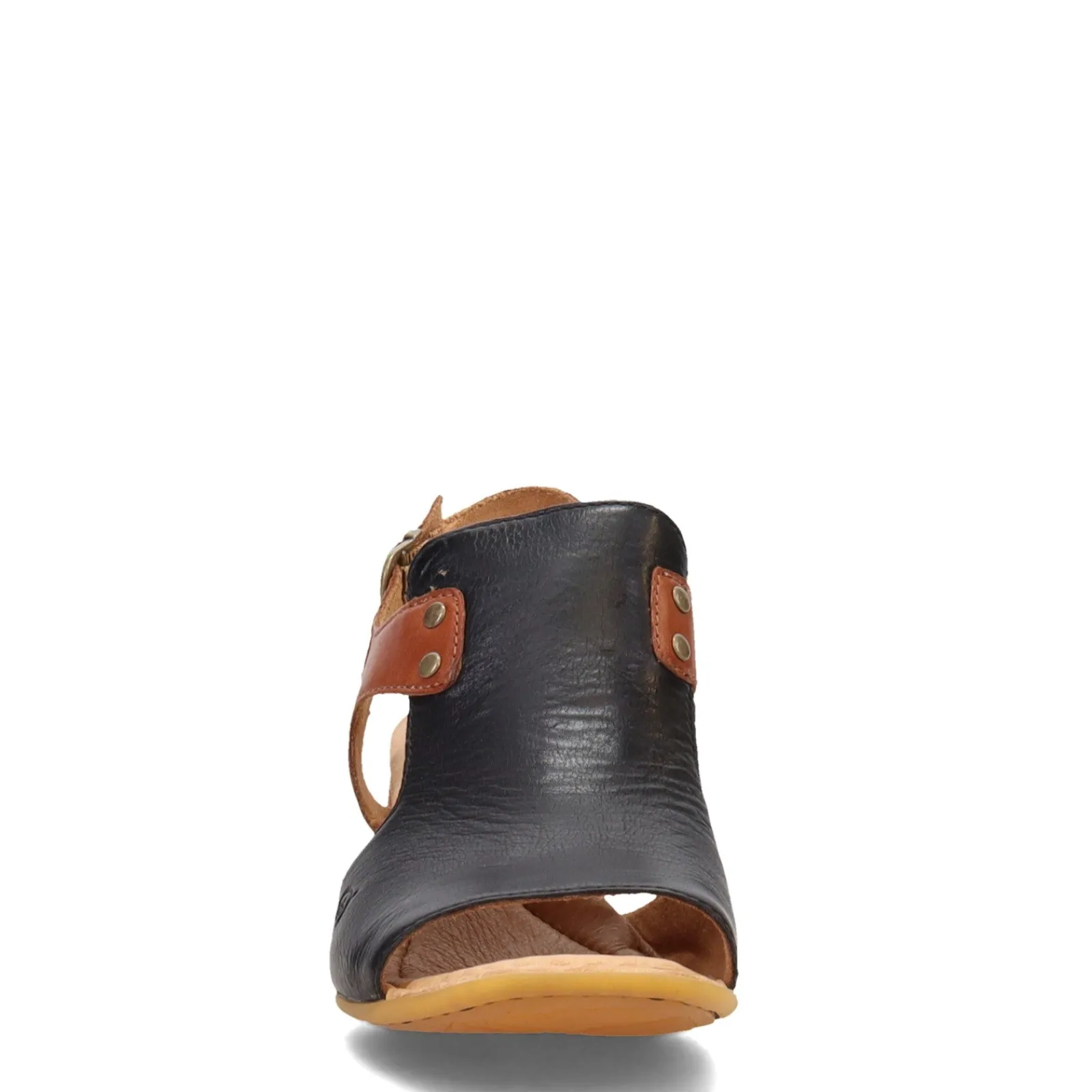 Born Pumps & Heels|Women's , Sylvie Sandal Black/Brown