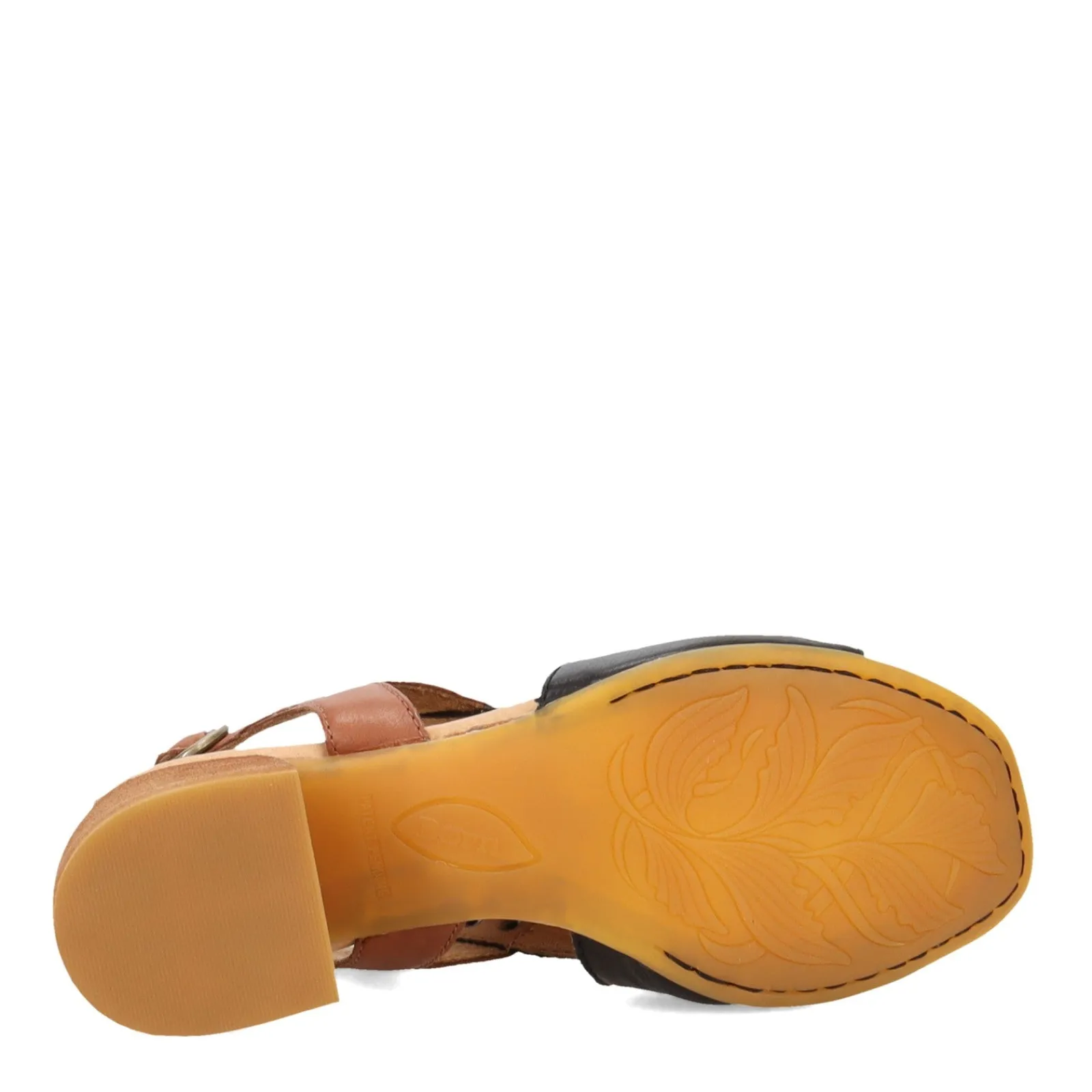 Born Pumps & Heels|Women's , Sylvie Sandal Black/Brown