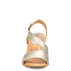 Born Pumps & Heels|Women's , Tamora Sandal Light Gold