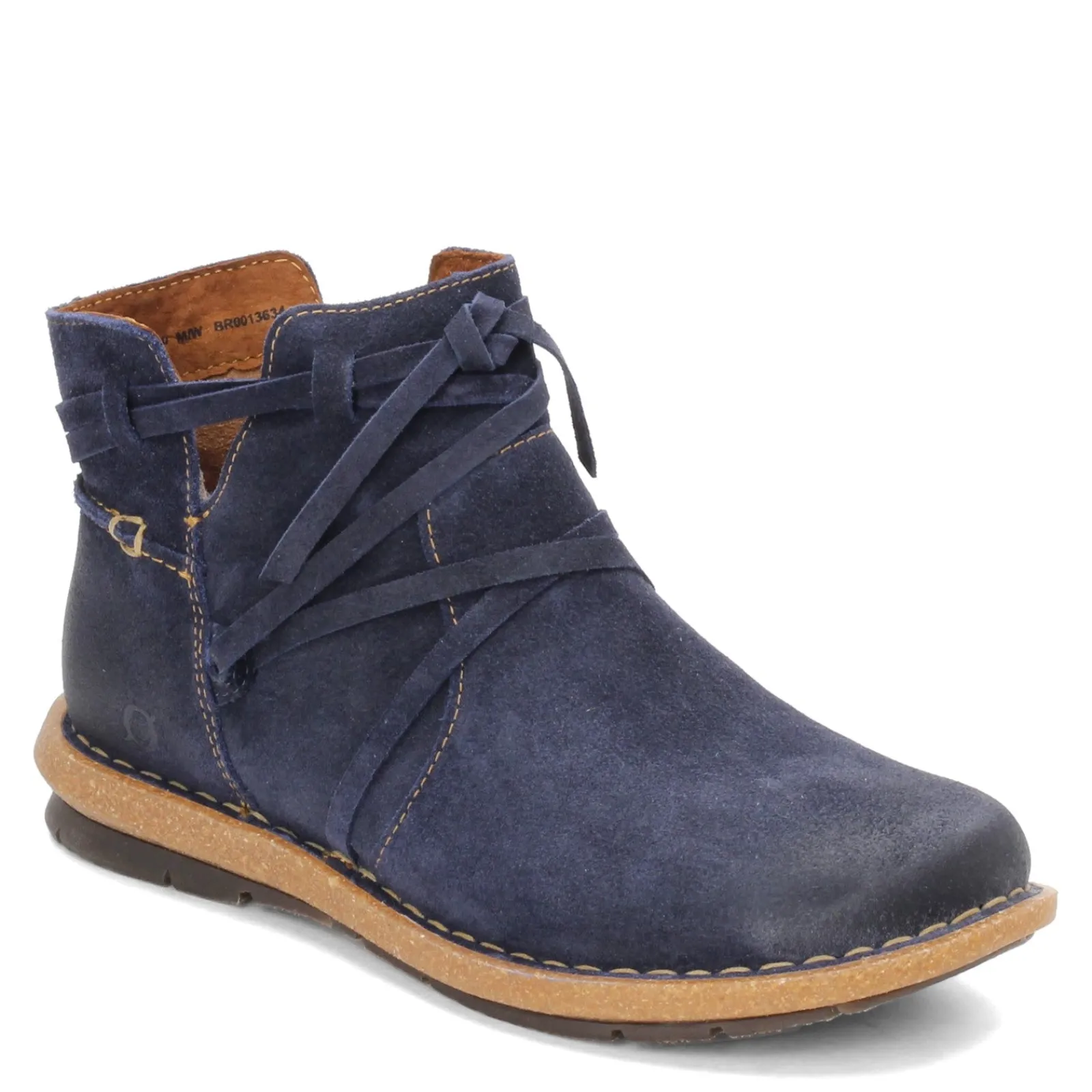 Born Boots|Women's , Tarkiln Ankle Boot Indigo Distressed