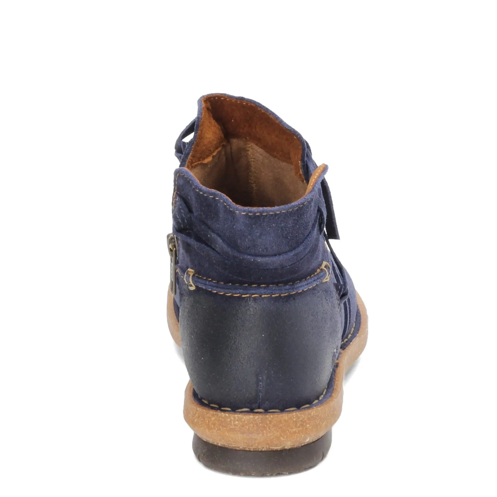 Born Boots|Women's , Tarkiln Ankle Boot Indigo Distressed