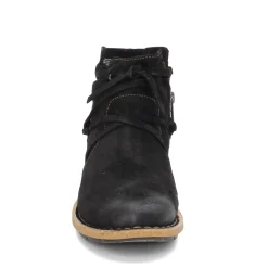 Born Boots|Women's , Tarkiln Ankle Boot Black Distressed