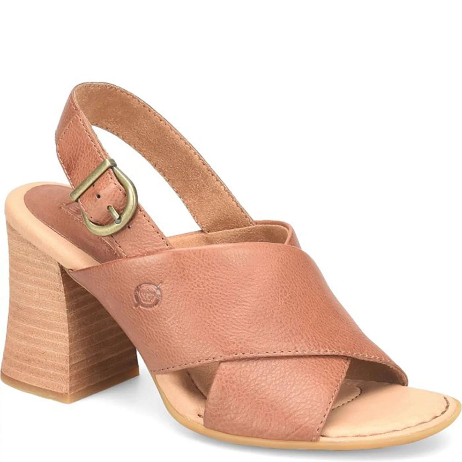 Born Pumps & Heels|Women's , Tessa Sandal Brown