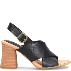 Born Pumps & Heels|Women's , Tessa Sandal Black