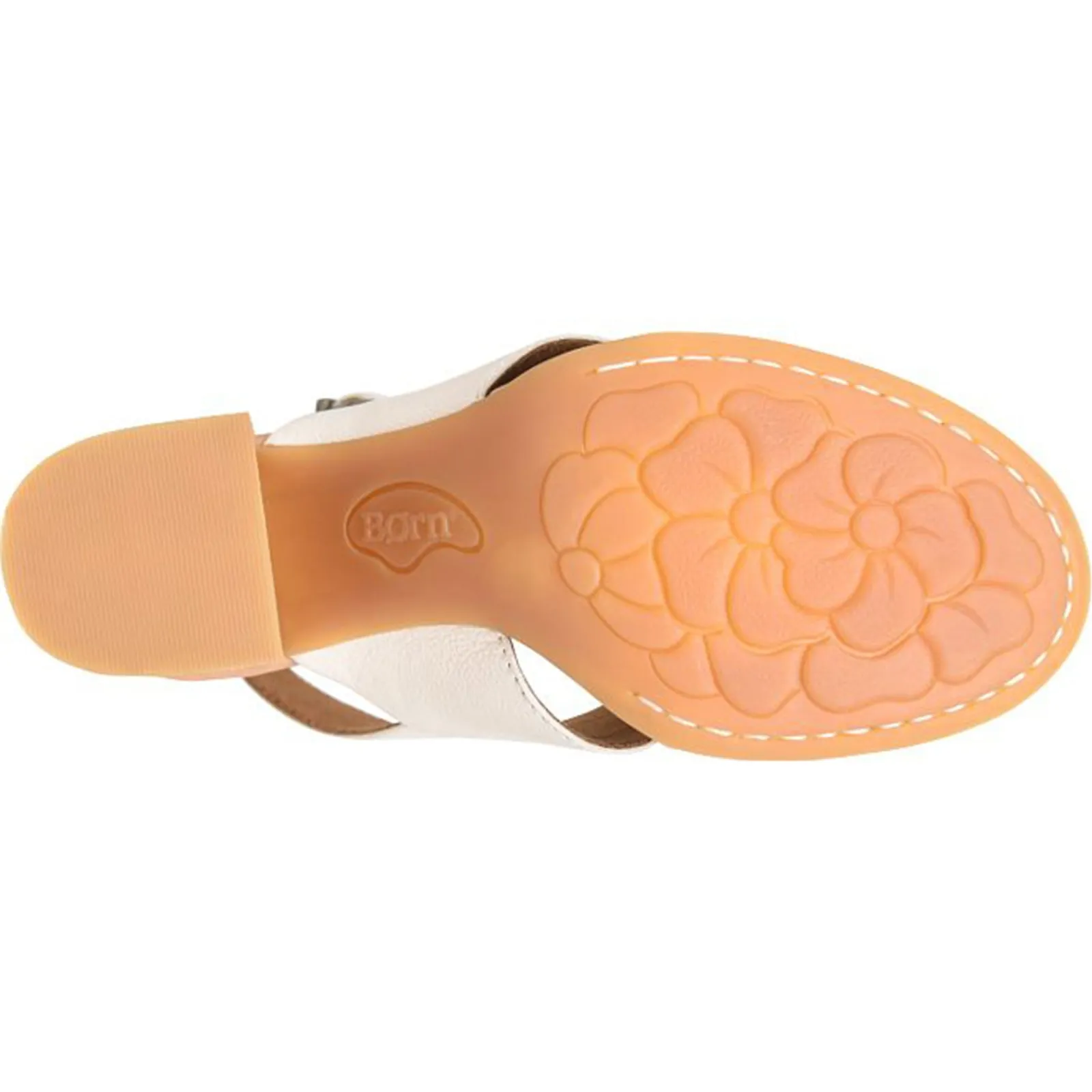 Born Pumps & Heels|Women's , Tessa Sandal White