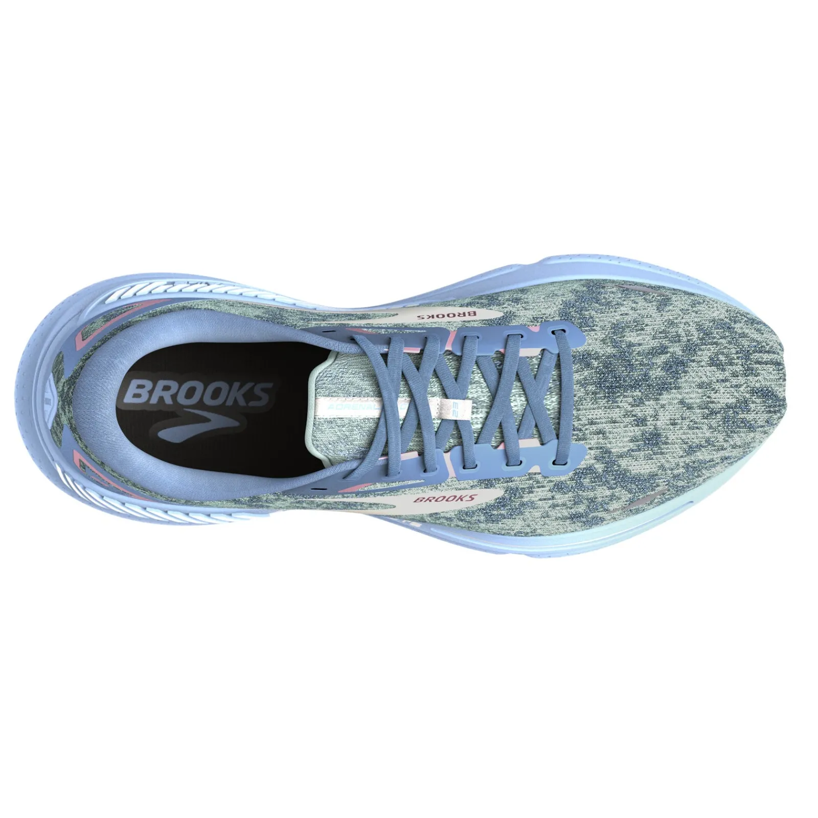 Brooks Sneakers & Athletic|Women's , Adrenaline GTS 23 Running Shoe Blue/Open Air/Pink