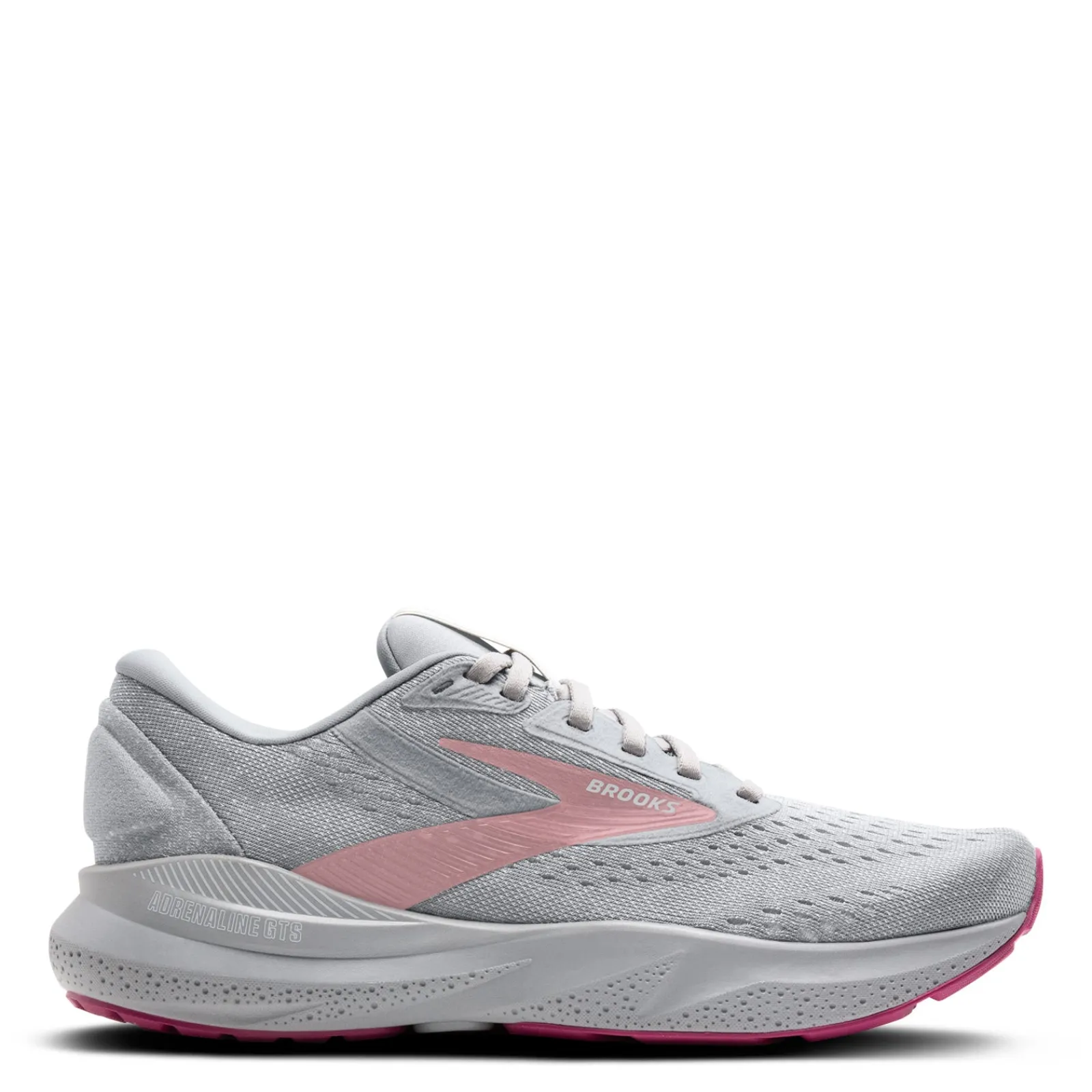 Brooks Sneakers & Athletic|Women's , Adrenaline GTS 24 Running Shoe - Wide Width Alloy/White/Zephyr