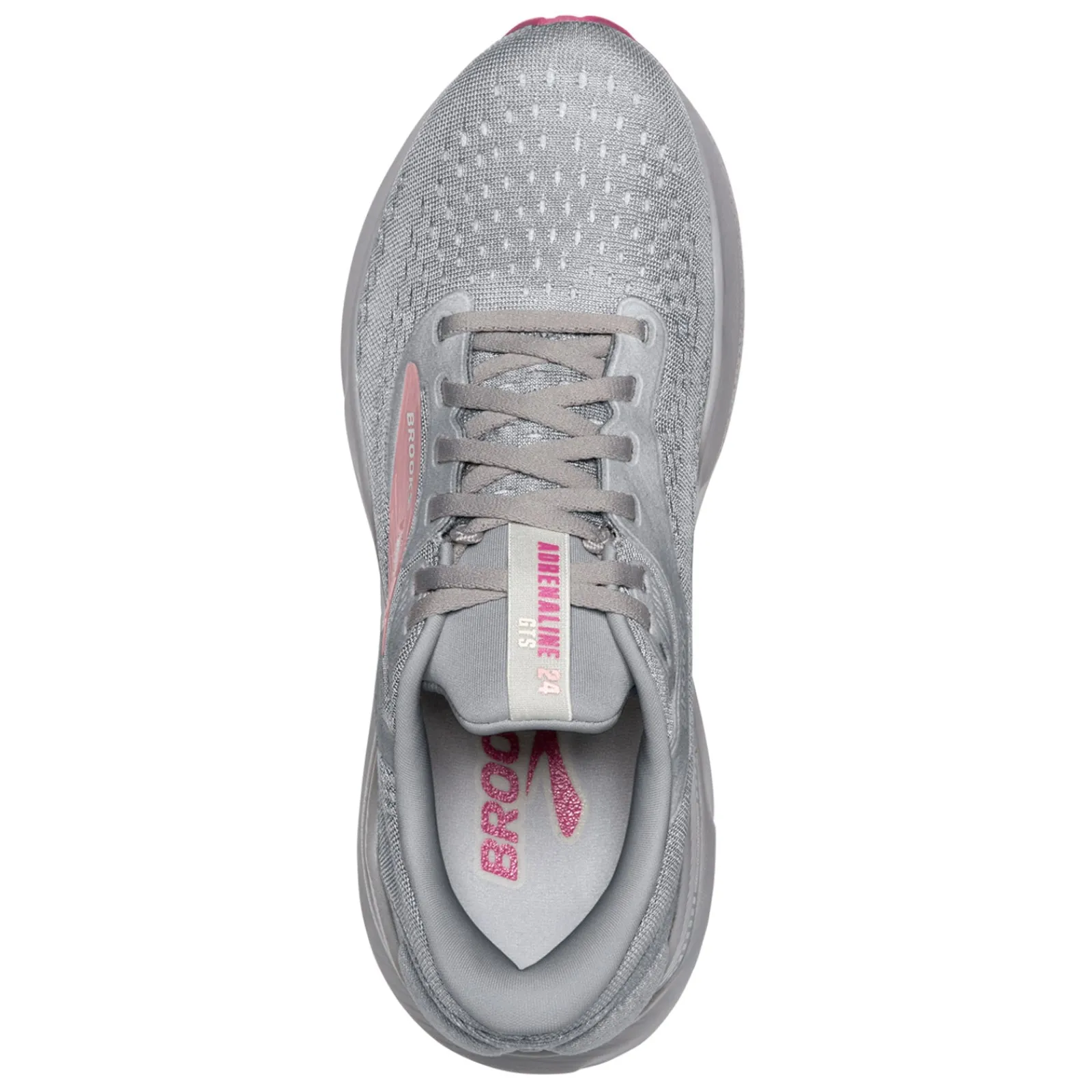 Brooks Sneakers & Athletic|Women's , Adrenaline GTS 24 Running Shoe - Wide Width Alloy/White/Zephyr