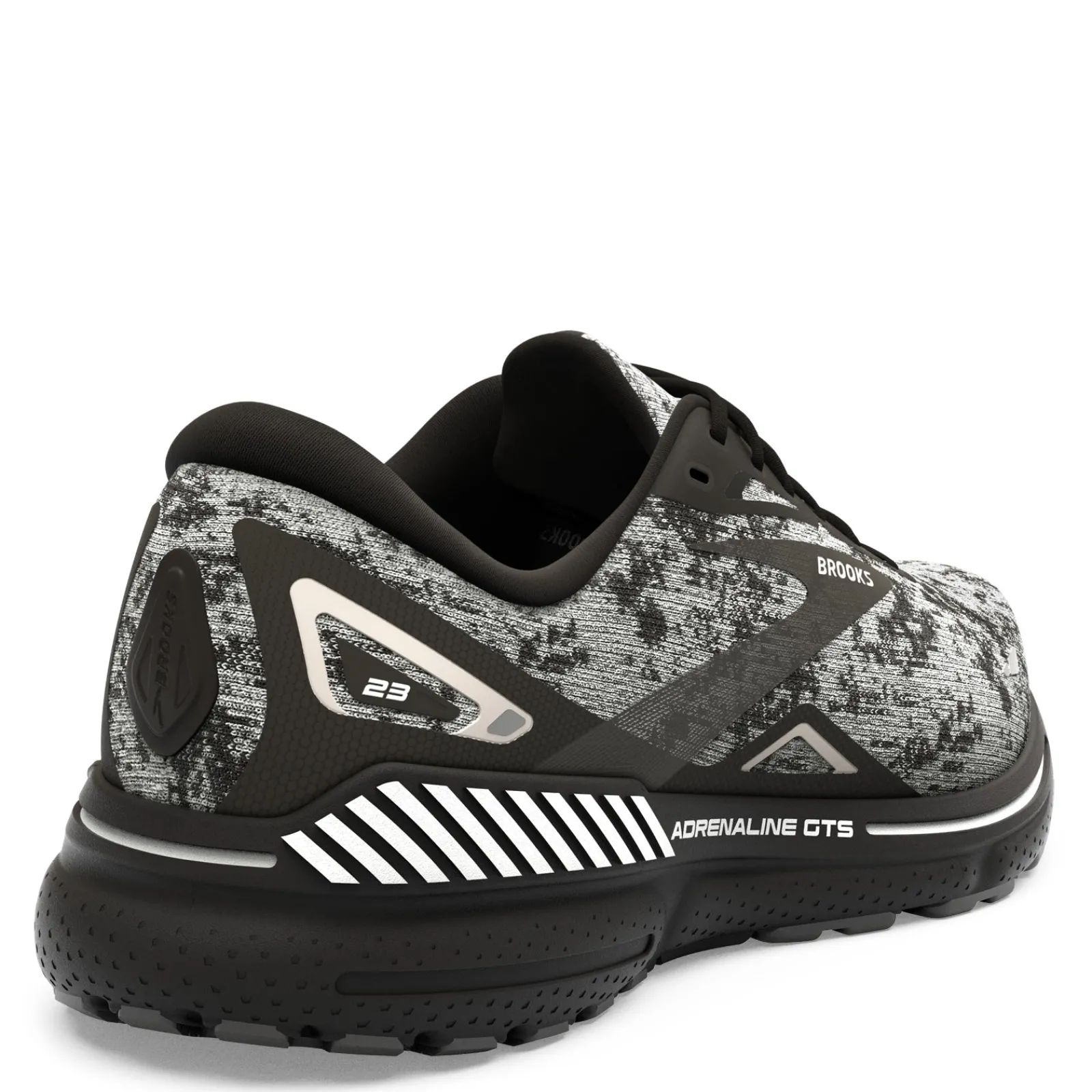 Brooks Sneakers & Athletic|Women's , Adrenaline GTS 23 Running Shoe - Wide Width White/Grey/Black