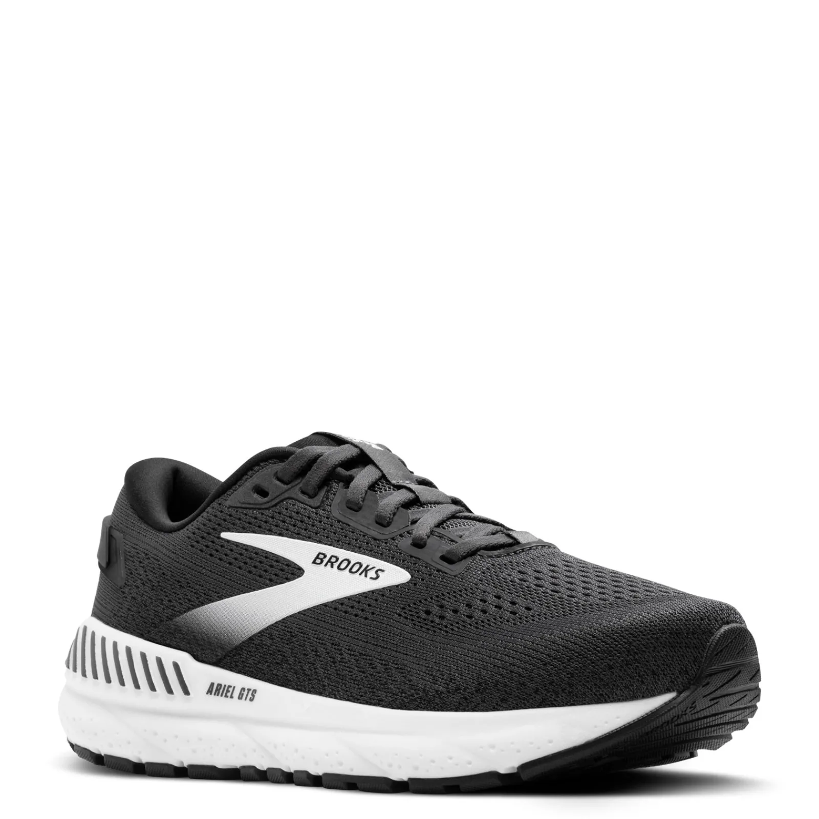 Brooks Sneakers & Athletic|Women's , Ariel GTS 24 Running Shoe Ebony/Black/White