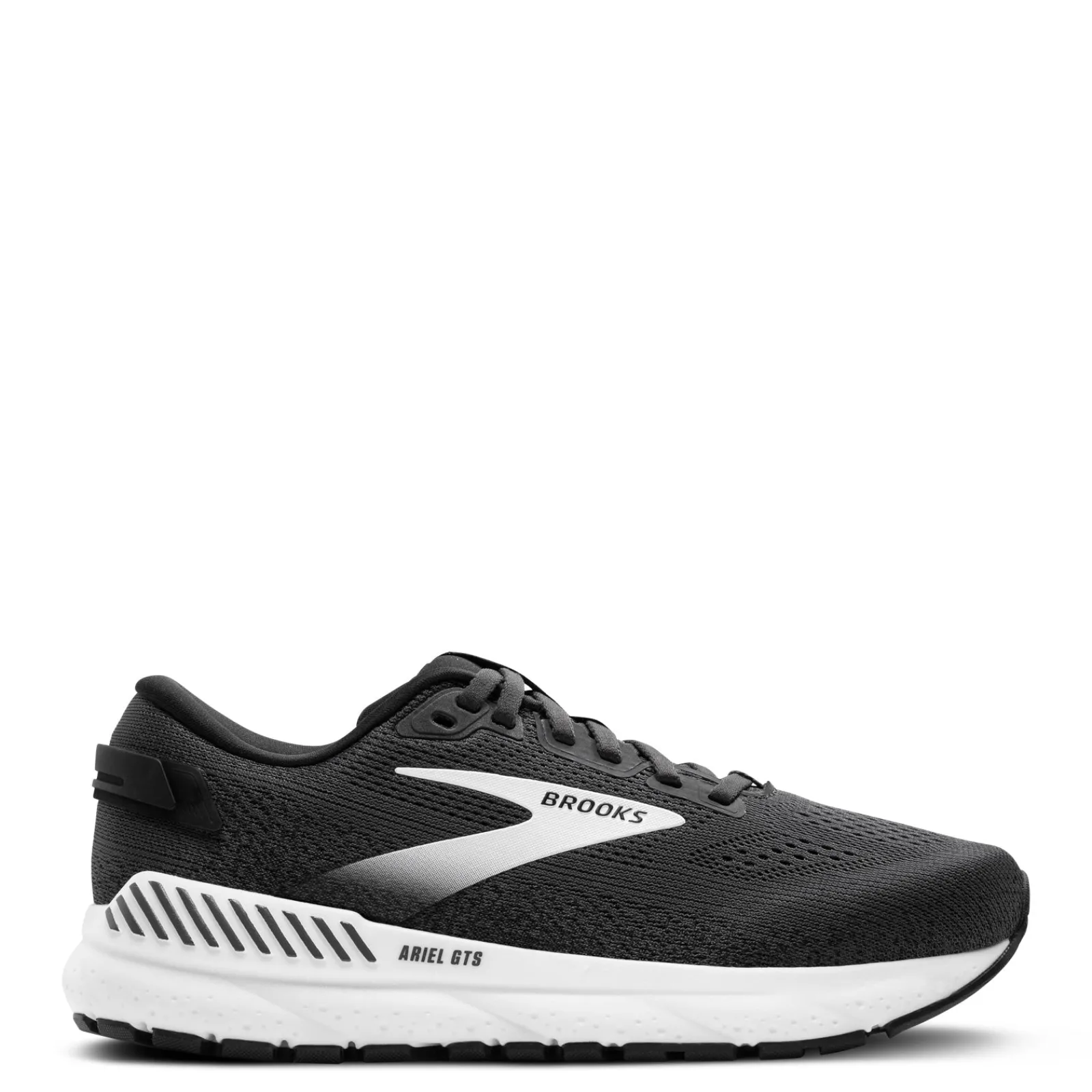 Brooks Sneakers & Athletic|Women's , Ariel GTS 24 Running Shoe Ebony/Black/White