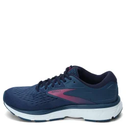 Brooks Sneakers & Athletic|Women's , Dyad 11 Running Shoe Blue/Navy/Beetroot