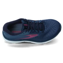 Brooks Sneakers & Athletic|Women's , Dyad 11 Running Shoe Blue/Navy/Beetroot