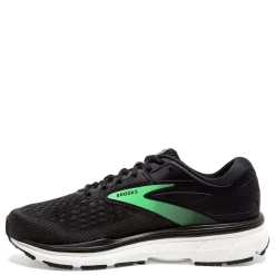 Brooks Sneakers & Athletic|Women's , Dyad 11 Running Shoe Black/Ebony/Green