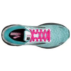 Brooks Sneakers & Athletic|Women's , Ghost 14 Running Shoe White/Black/Blue