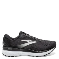 Brooks Sneakers & Athletic|Women's , Ghost 16 Running Shoe - Wide Width Black/Grey/White