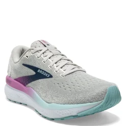 Brooks Sneakers & Athletic|Women's , Ghost 16 Running Shoe White/Grey/Estate Blue