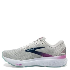 Brooks Sneakers & Athletic|Women's , Ghost 16 Running Shoe - Wide Width White/Grey/Estate Blue