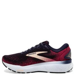 Brooks Sneakers & Athletic|Women's , Ghost 16 Running Shoe - Narrow Width Peacoat/Raspberry/Apricot