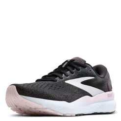 Brooks Sneakers & Athletic|Women's , Ghost 16 Running Shoe Black/White/Orchid Ice