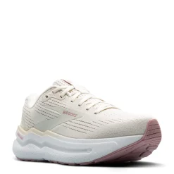 Brooks Sneakers & Athletic|Women's , Ghost Max 2 Running Shoe - Extra Wide Width Coconut Milk/Gray/Zephyr