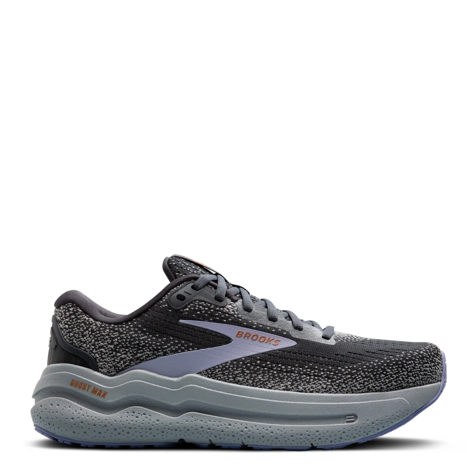 Brooks Sneakers & Athletic|Women's , Ghost Max 2 Running Shoe Ebony/Sweet Lavender/Alloy