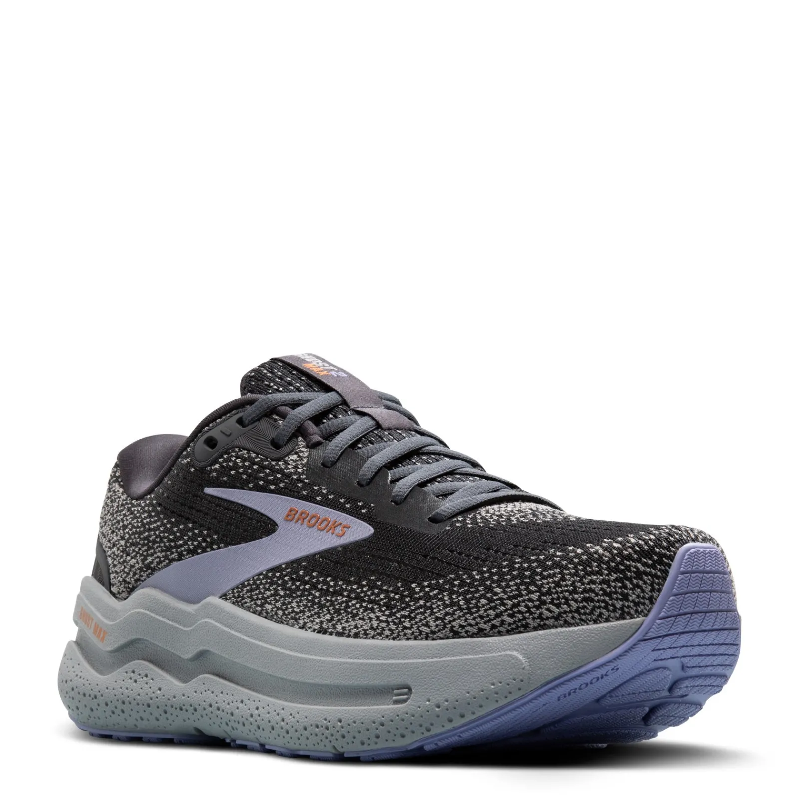 Brooks Sneakers & Athletic|Women's , Ghost Max 2 Running Shoe Ebony/Sweet Lavender/Alloy
