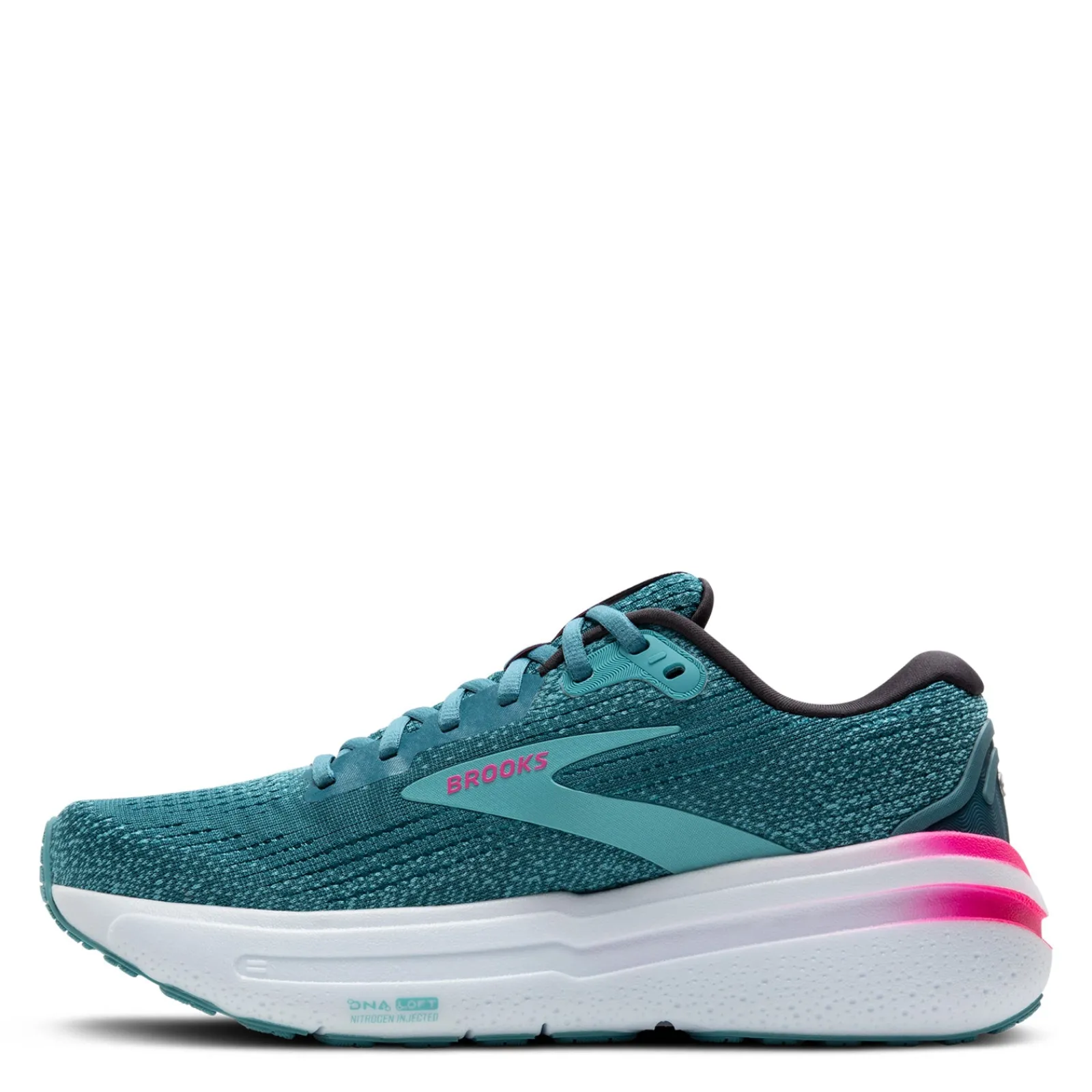 Brooks Sneakers & Athletic|Women's , Ghost Max 2 Running Shoe Storm Blue/Knockout Pink/Aqua