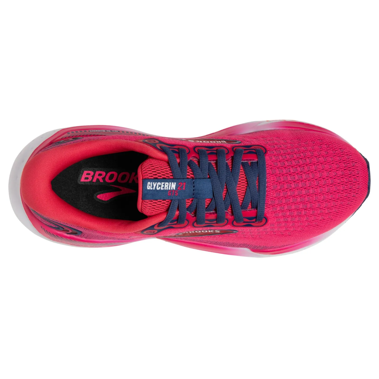 Brooks Sneakers & Athletic|Women's , Glycerin GTS 21 Running Shoe Raspberry/Estate Blue