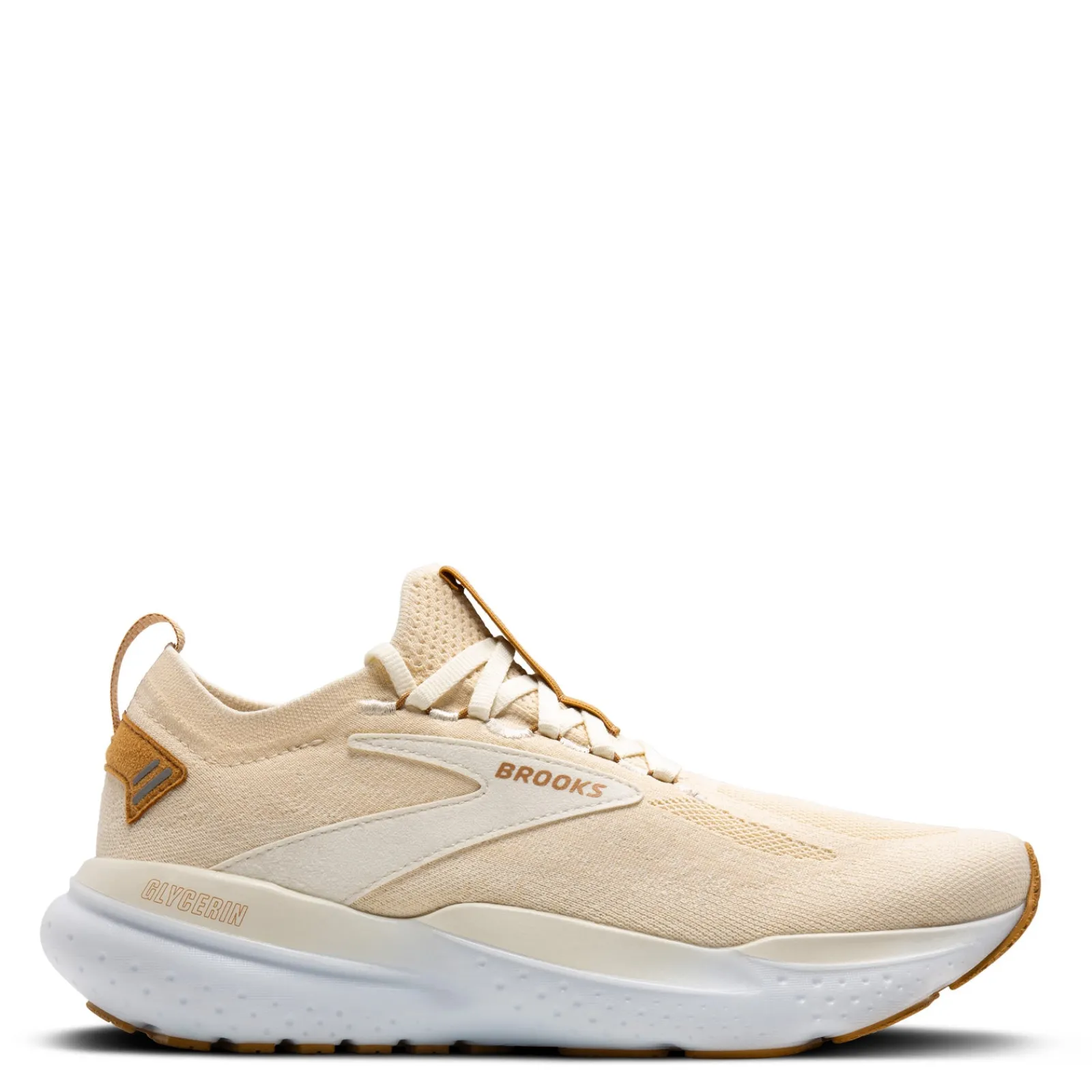 Brooks Sneakers & Athletic|Women's , Glycerin Stealthfit 21 Running Shoe Marshmallow/Cream/Biscuit