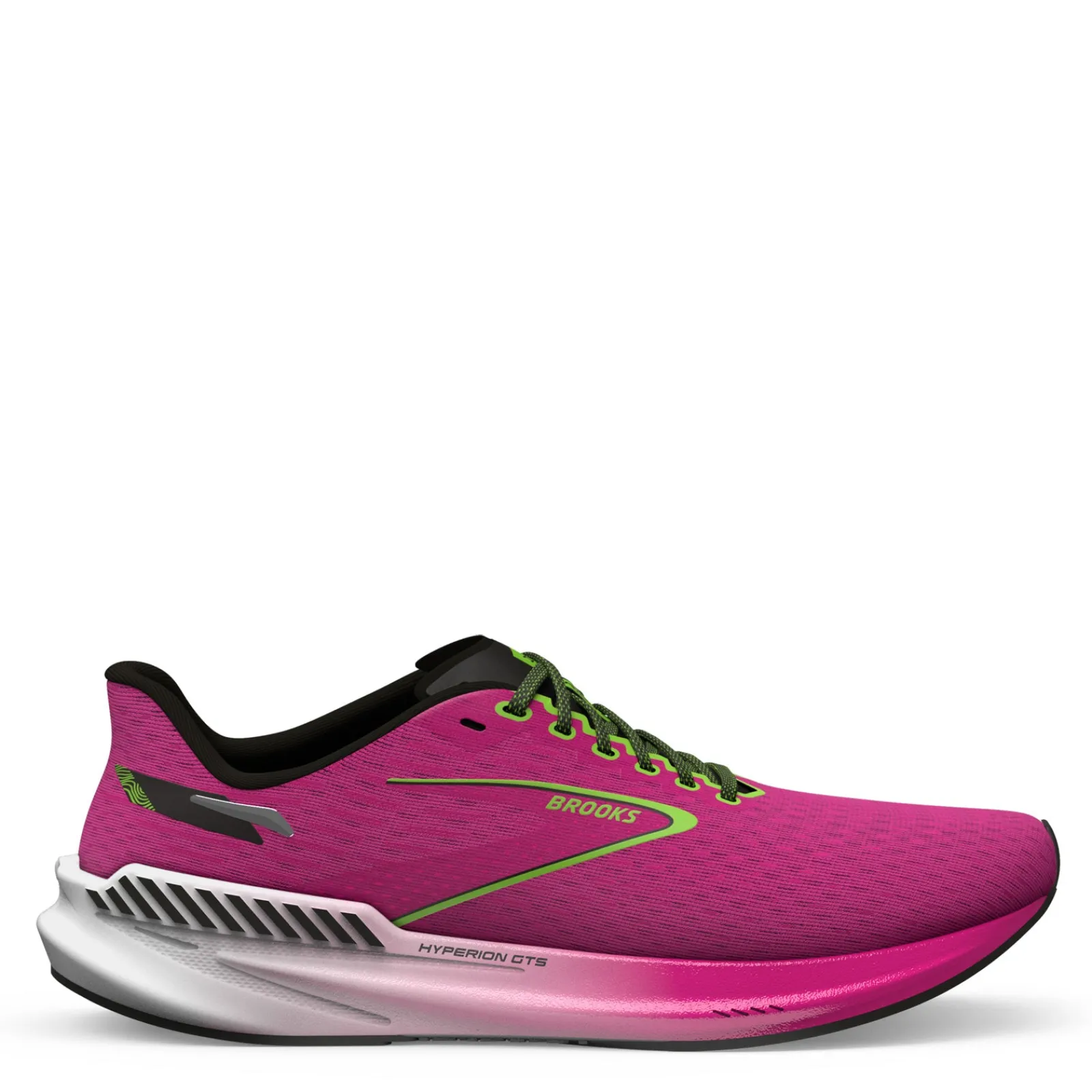 Brooks Sneakers & Athletic|Women's , Hyperion GTS Running Shoe Pink/Green/Black