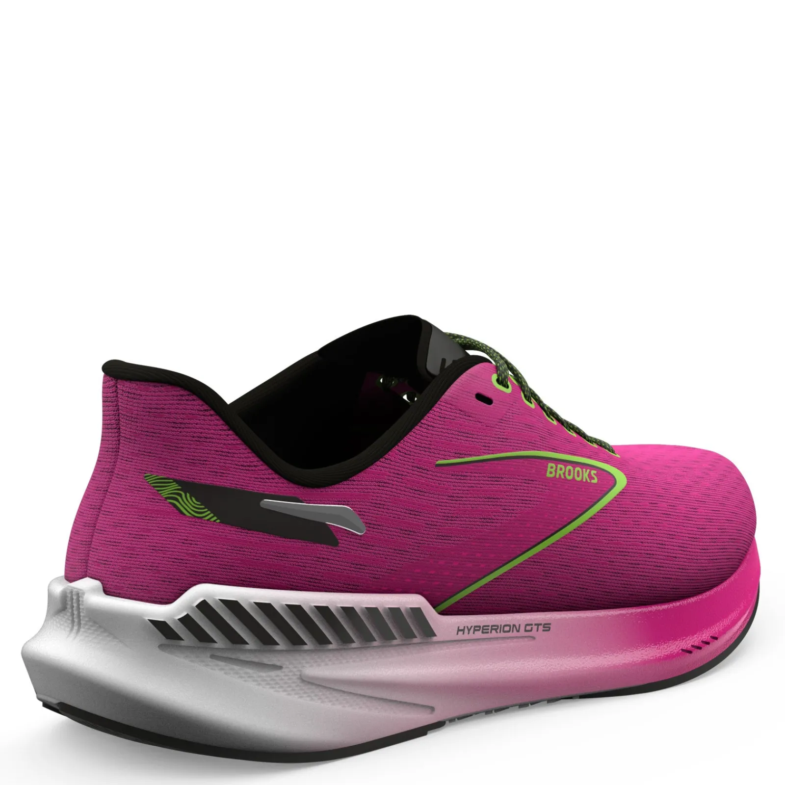 Brooks Sneakers & Athletic|Women's , Hyperion GTS Running Shoe Pink/Green/Black