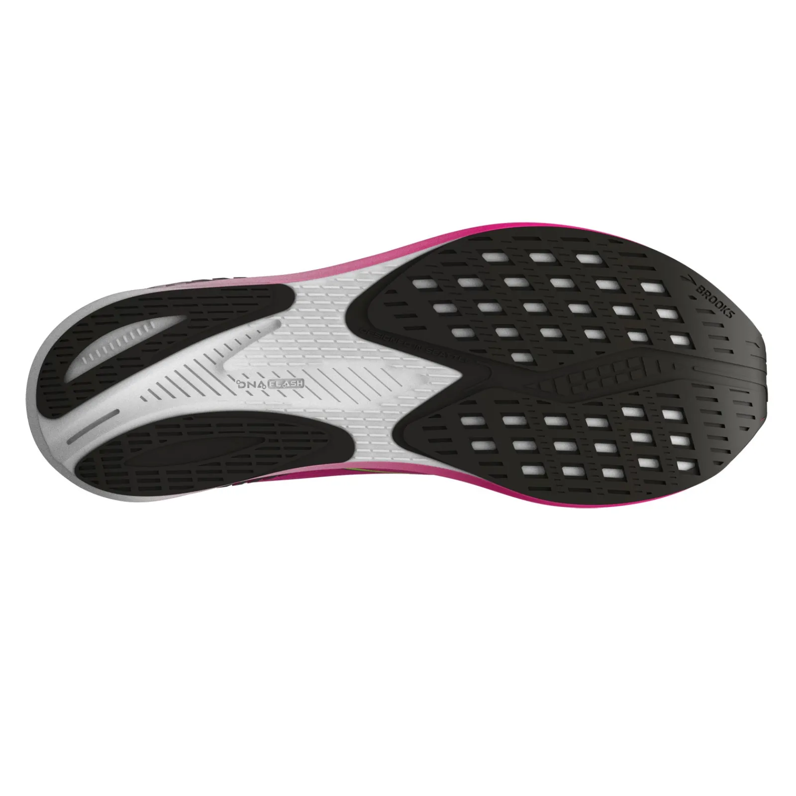 Brooks Sneakers & Athletic|Women's , Hyperion GTS Running Shoe Pink/Green/Black