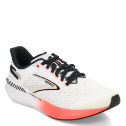 Brooks Sneakers & Athletic|Women's , Hyperion GTS Running Shoe White/Fiery Coral/Orange