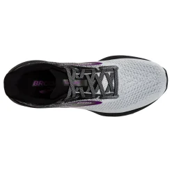 Brooks Sneakers & Athletic|Women's , Launch 10 Running Shoe Black/White/Violet