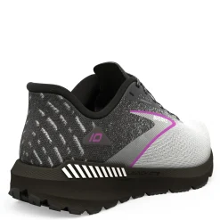 Brooks Sneakers & Athletic|Women's , Launch GTS 10 Running Shoe Black/White/Violet