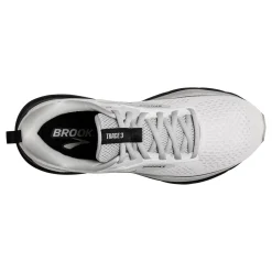 Brooks Sneakers & Athletic|Women's , Trace 3 Running Shoe - Wide Width White/Oyster/Black
