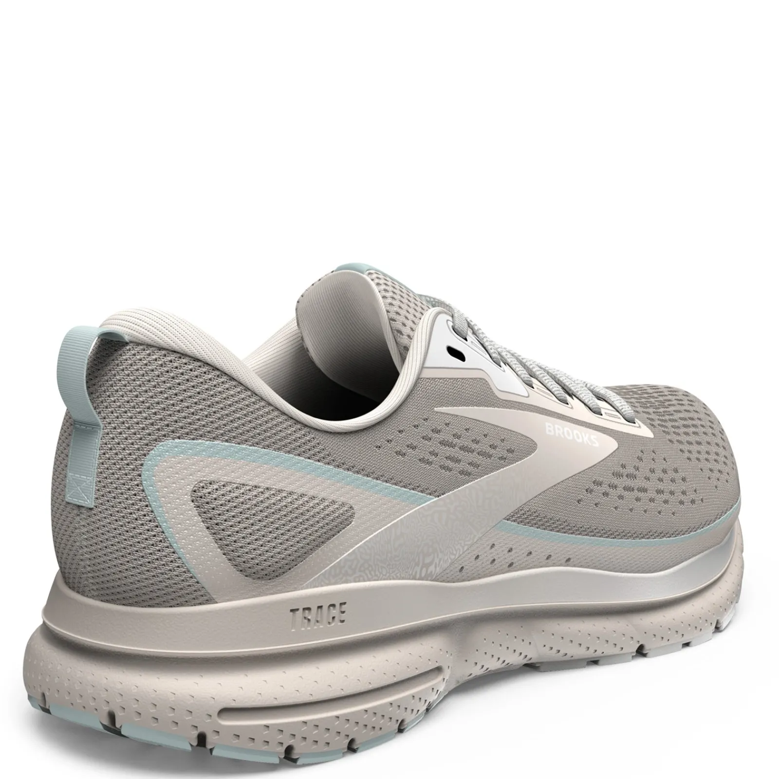 Brooks Sneakers & Athletic|Women's , Trace 3 Running Shoe Crystal Grey/Blue Glass/White