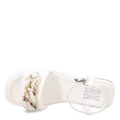 Bueno Sandals|Women's , Elaine Sandal White