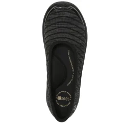 Bzees Slip-On Shoes|Women's , Legato Slip-On Black