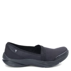 Bzees Slip-On Shoes|Women's , Lollipop Slip-On Black