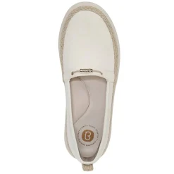 Bzees Slip-On Shoes|Women's , Maui Slip-On White Palm Leaf