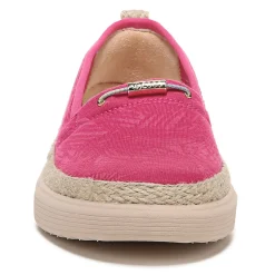 Bzees Loafers|Women's , Maui Slip-On Paradise Pink Palm Leaf