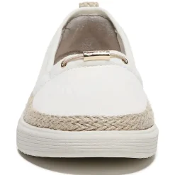 Bzees Loafers|Women's , Maui Slip-On White Palm Leaf