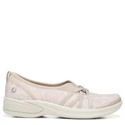 Bzees Flats|Women's , Niche Slip-On Beige Multi