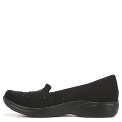 Bzees Slip-On Shoes|Women's , Poppyseed 3 Slip-On Black